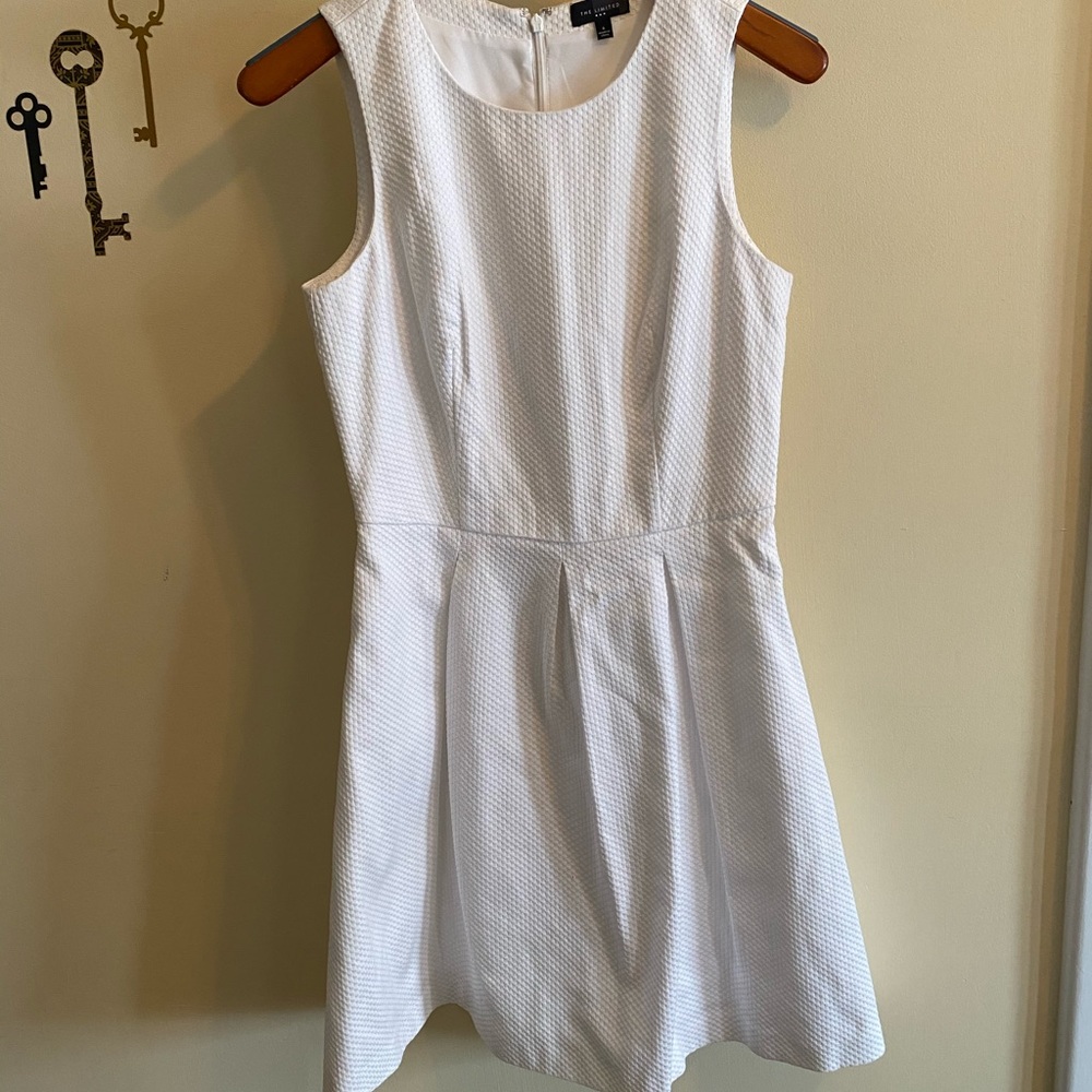 White cocktail dress from the limited